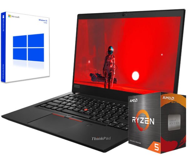 Lenovo ThinkPad T495 - Ryzen 5 Pro, 8GB RAM, 256GB SSD, 14" FHD, Windows 11 Pro, 30 Days Warranty